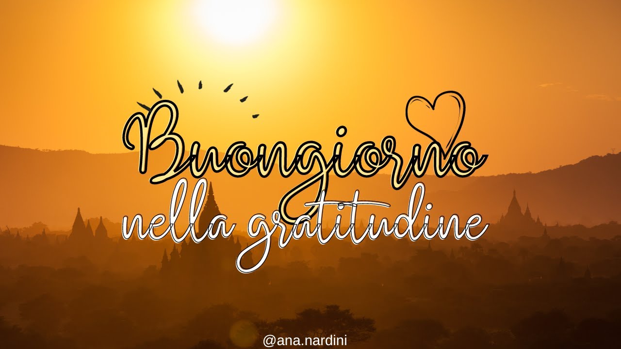 Preghiera della Gratitudine per Cominciare Bene la Giornata - YouTube