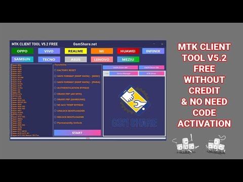 BOOM! MTK CLIENT TOOL V5.2 FREE WITHOUT CREDIT & NO NEED CODE ACTIVATION