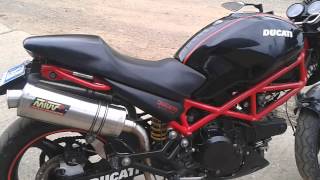 Ducati monster 695 -2008 scarichi Mivv in Titanio