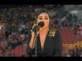 Jess Mauboy - Land of 1000 dancers at All Stars NRL match