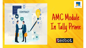 AMC MODULE IN TALLY (Type1) #tallyprime #tallycustomization #tally Contact : 9113699143 / 8825445487