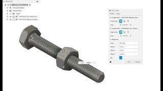 PLTW - IED - Activity 2.1.3 - Cylindrical Assembly Joint Constraint In Autodesk Fusion
