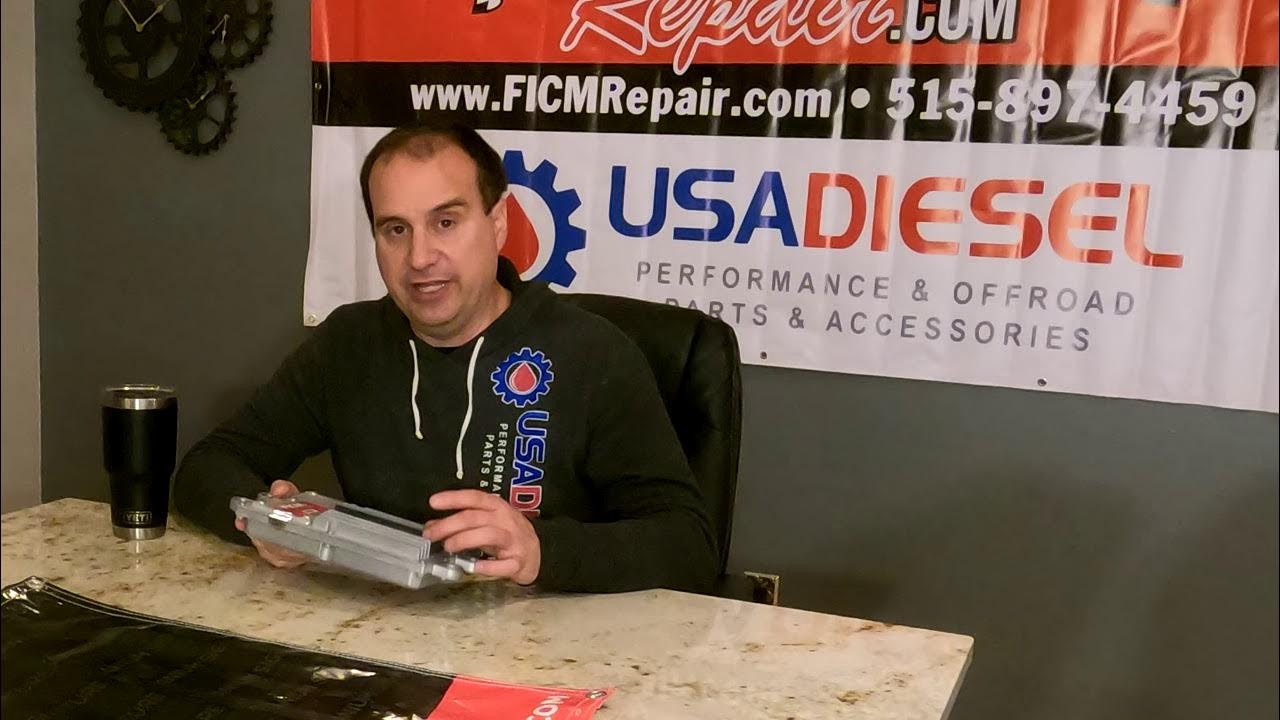 Powerstroke 6.0: Truck runs rough with new FICM - YouTube