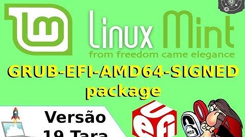 🔴 COMO resolver a FALHA de GRUB-EFI-AMD64-SIGNED no Linux Mint 19 Tara