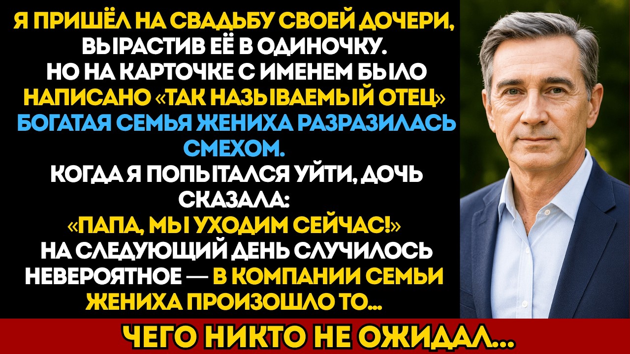 На свадьбе моей дочери семья жениха унизила меня, но они не знали,что подписали собственный приговор