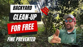Saving an 87-Year-Old Lady from a Code Enforcement Fine: Backyard Transformation!