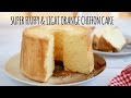 Fluffy ORANGE CHIFFON cake recipe - Cách làm bánh CHIFFON CAM siêu mềm nhẹ