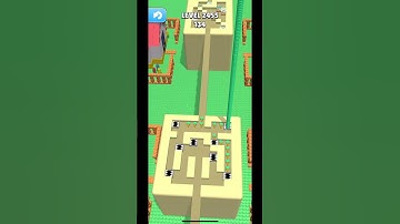 Gameplay top mobile games Relaxing n satisfying game iOS/ANDROID Stacky Dash  #shorts Level 2455