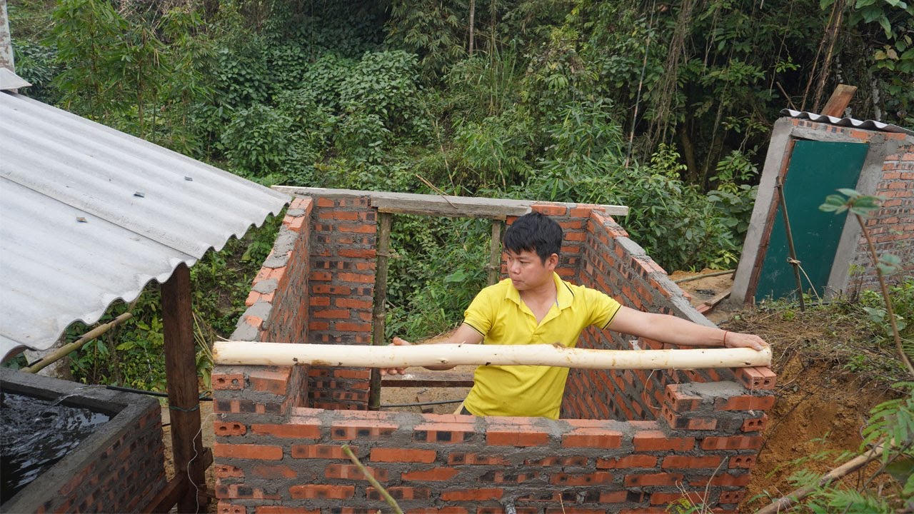 Full Video Build a bathroom Building Techniques Bath House Farm