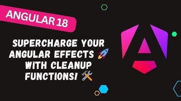 89. Mastering Angular Effects ⚡ + Cleanups! 🧹 No More Memory Leaks!