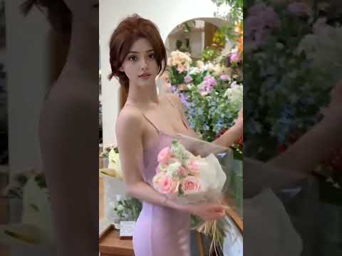 Tiya黄媂雅 FlowerShop LilacDress RomanticVibes 女友視角 