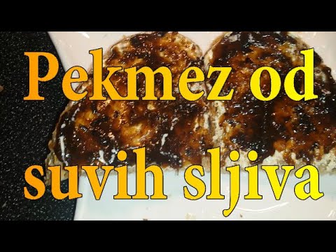 Video: Recept Za Pekmez Od Suhih šljiva