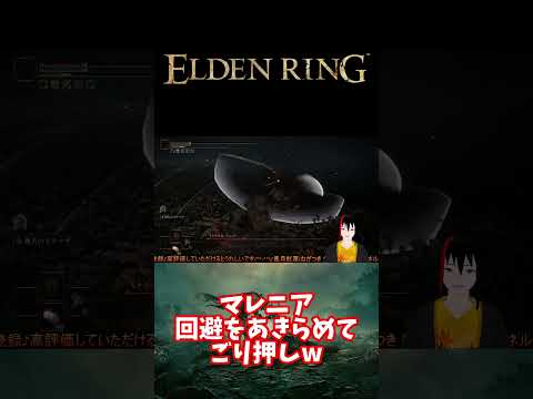 【ELDEN RING】マレニア 回避をあきらめて ごり押し【長月紅葉】#eldenring  #エルデンリング #ゲーム実況