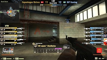 FBM S3 CS:GO - Group A Consolidation match - CPH Wolves vs. NiP (Bo3)