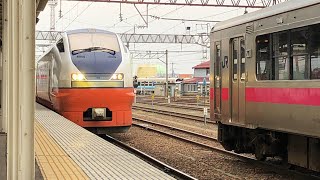 奥羽本線E751系A-103編成4B特急　つがる6号秋田行き2046M 弘前到着