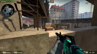 CS:GO - Overpass huge selfboost Bug - Valve please fix