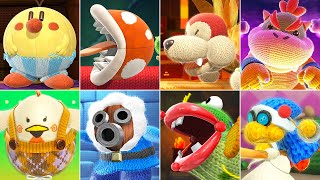 Yoshi's Woolly World - All Castles