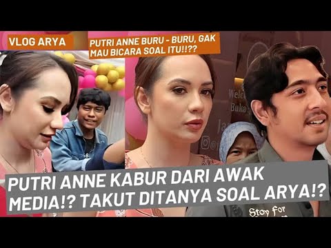 Buru buru Ngibrit dari Awak Media, Putri Anne Takut Ditanya Soal Arya Saloka ❗❓