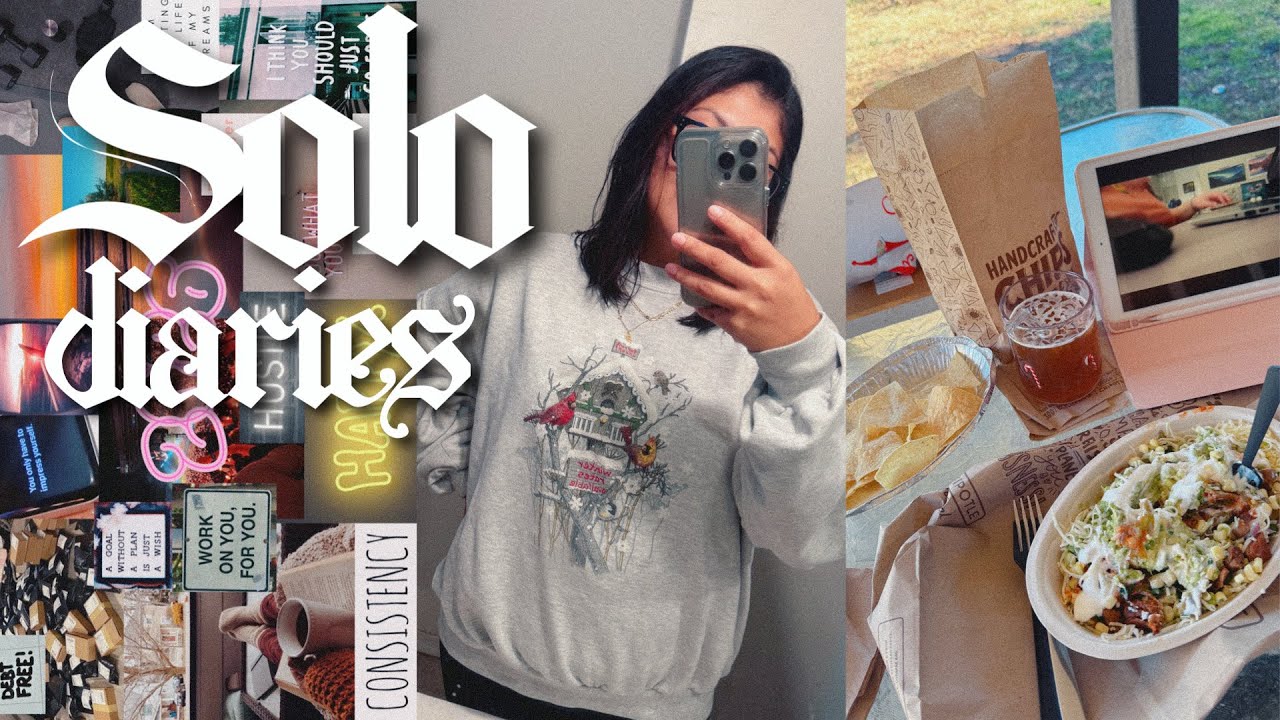 Spend a day with me alone / Solo diaries ☕️