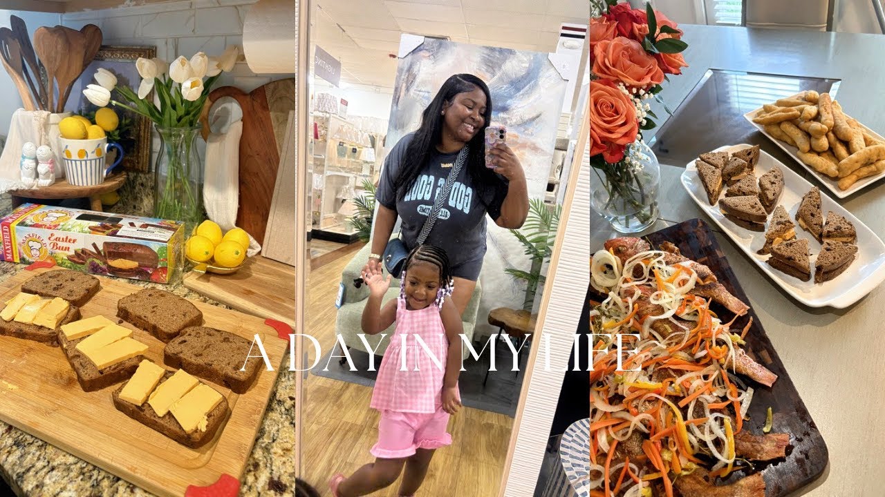 ⁣A DAY IN MY LIFE: JAMAICAN EASTER TRADITION🇯🇲|MOM AND I IN THE KITCHEN|SHOE SHOPPING FOR CHURCH