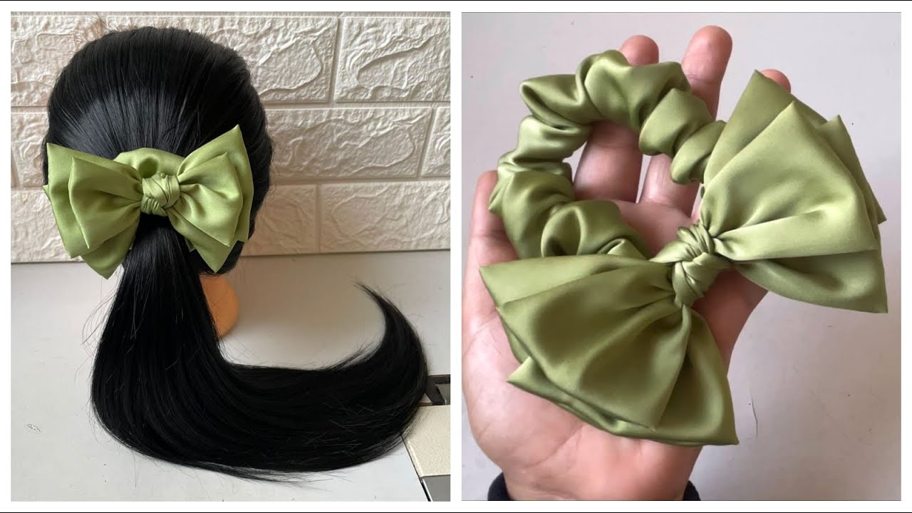 تصميم ربطات شعر جديدة / قم بخياطة هذه ربطات الشعر الجميلة لنفسك لتقديمها كهدية أو بيعها #fashion