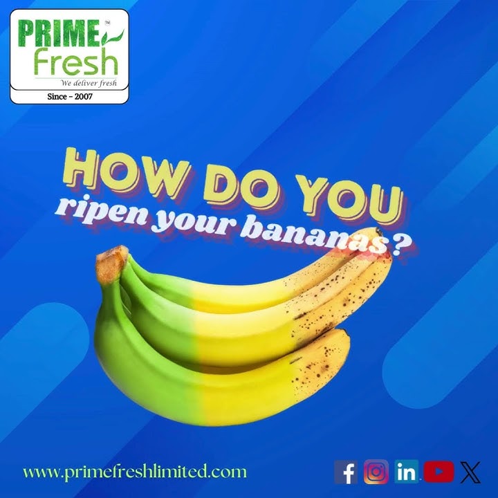 What's your method for ripening bananas?
