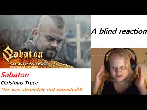 SABATON - Christmas Truce - FIRST REACTION