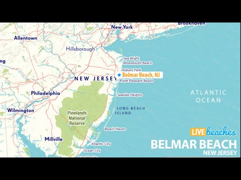 Ep#1➡️4K BELMAR,NEW JERSEY ➡️ ROAD TRIP FROM Route 1 PENNSYLVANIA