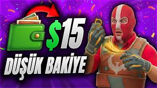 15$ DÜŞÜK BAKİYE KASA AÇILIM !!! CS2 Kasa Açılım 2026