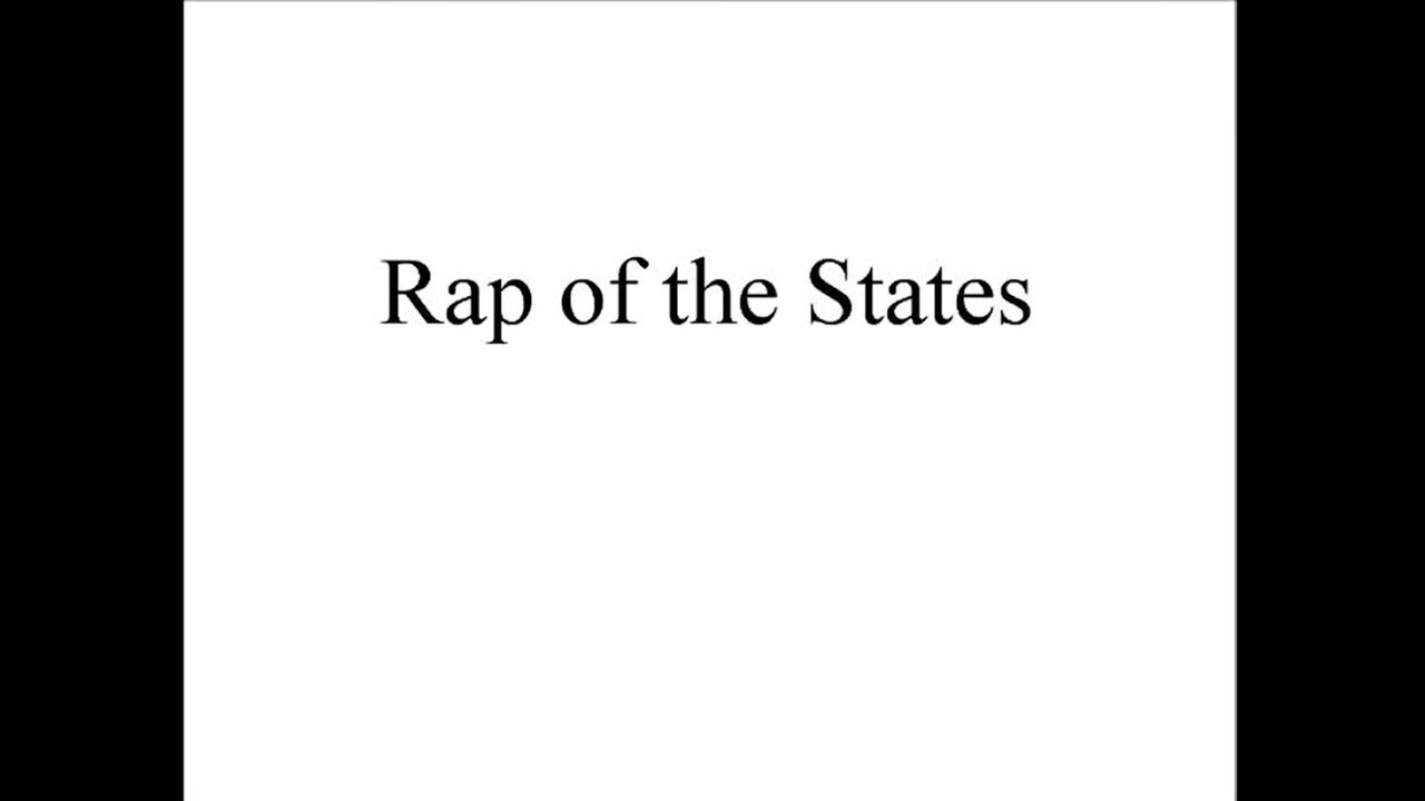 Rap of the States Lyric Video   Northside Intermediate School