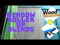 DIY | Curtain Roll up blinds using Tela, Wood and PVC #DIY #Creatyvina #RollUpBlinds #Curtain