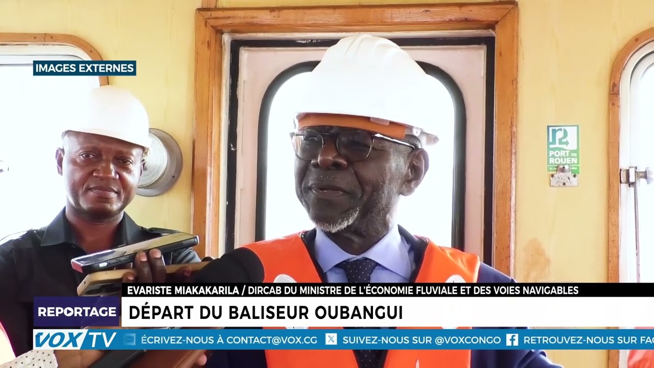 Lancement du projet de balisage du fleuve Oubangui : Une étape clé pour la navigation fluviale