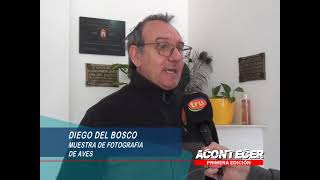 Marcos Juárez: Diego Del Bosco presenta su muestra fotográfica sobre aves