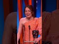 Emma Stone thanks her mom during BAFTA's acceptance speech and it might make you cry
