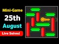 25th August Hamster kombat Daily Mini-Game ( Puzzle Solved ) in few Second