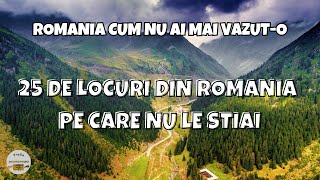 25 Places in Romania that you did NOT know | Romania as you have never seen it before
