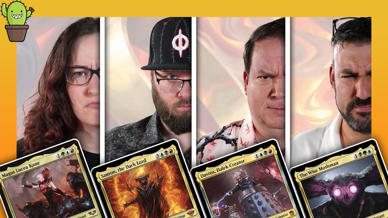Universes Beyond Commanders UNLEASHED | Lucea Kane VS Sauron VS Wise Mothman VS Davros thumbnail
