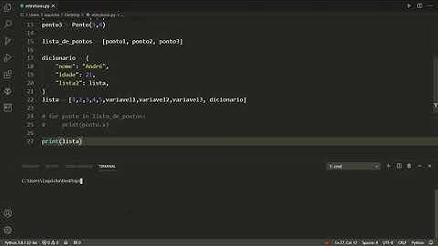 Estruturas de dados em python