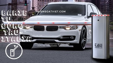 Barie tự động TÂM VIỆT-Barrier thanh chắn TAU dài 1-8m