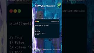 Python Quiz Time #programming #chatgpt #python