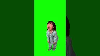 Little Girl Throwing A Fit Meme Green Screen