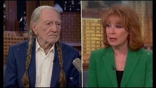 Joy Behar STORMS OFF The View After SHOCKING Clash With Willie Nelson!