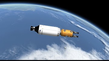 Reusable KSP2.3 - Deep Space Transfer Stage  Deployment