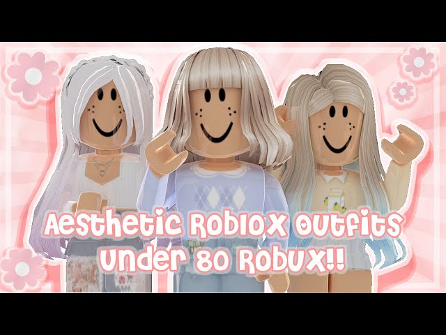 roblox avatars for 80 robux or less (girls) #trending #roblox #robloxa