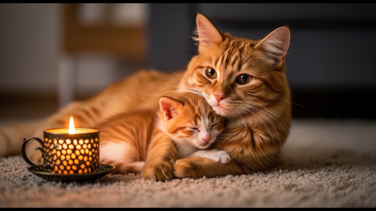 12 Hours Thunderstorm Anxiety Music for Cats 🌧️ Calm & Relax