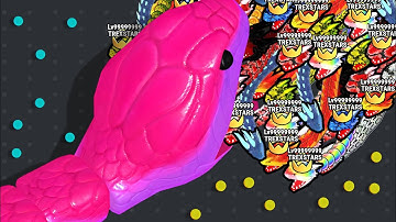 Snake Clash! .io - MAX LEVEL Gameplay! NEW GAME!