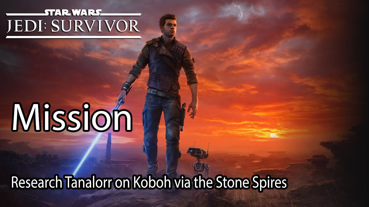 Star Wars Jedi Survivor Mission Research Tanalorr on Koboh via the Stone Spires