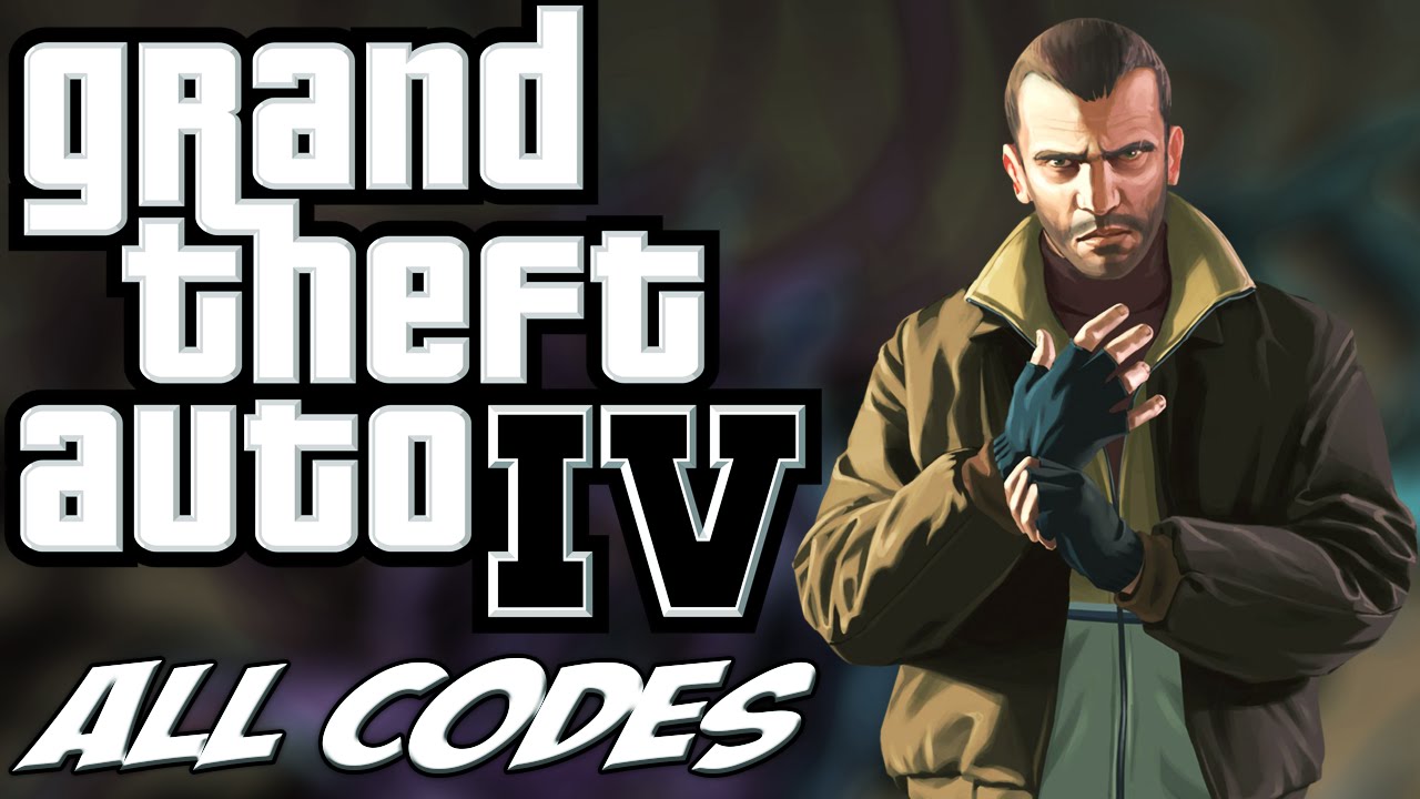 All GTA 4 cheats for PC, Xbox and PlayStation