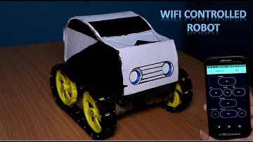 How to make wifi controlled robot with the Blynk app?