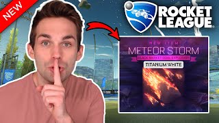 *NEW* PAINTED METEOR STORM GOAL EXPLOSION IN ROCKET LEAGUE (Showcase)